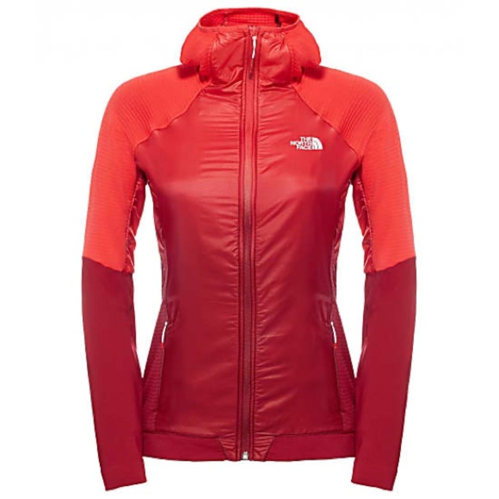 The North Face W KOKYU FULL ZIP HOODIE, Biking Red